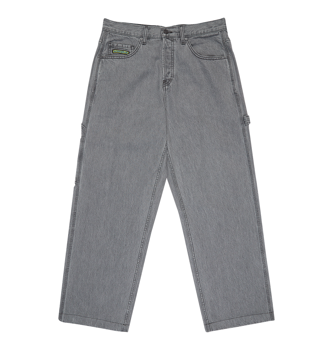 Men's Baggy Denim Carpenter Pants - Image 4
